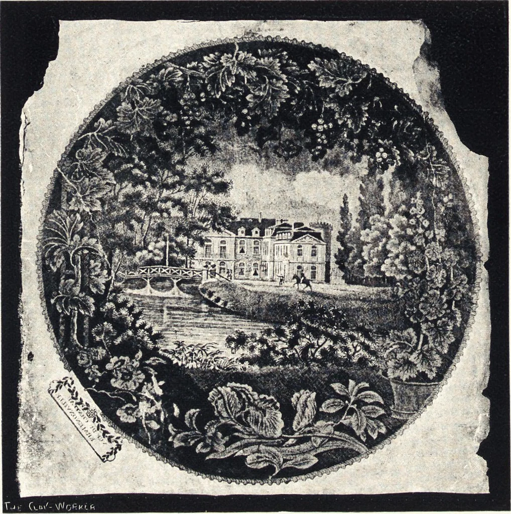 An illustration from Anglo-American pottery : old English china with American views, a manual for collectors, 1901, leaf 41