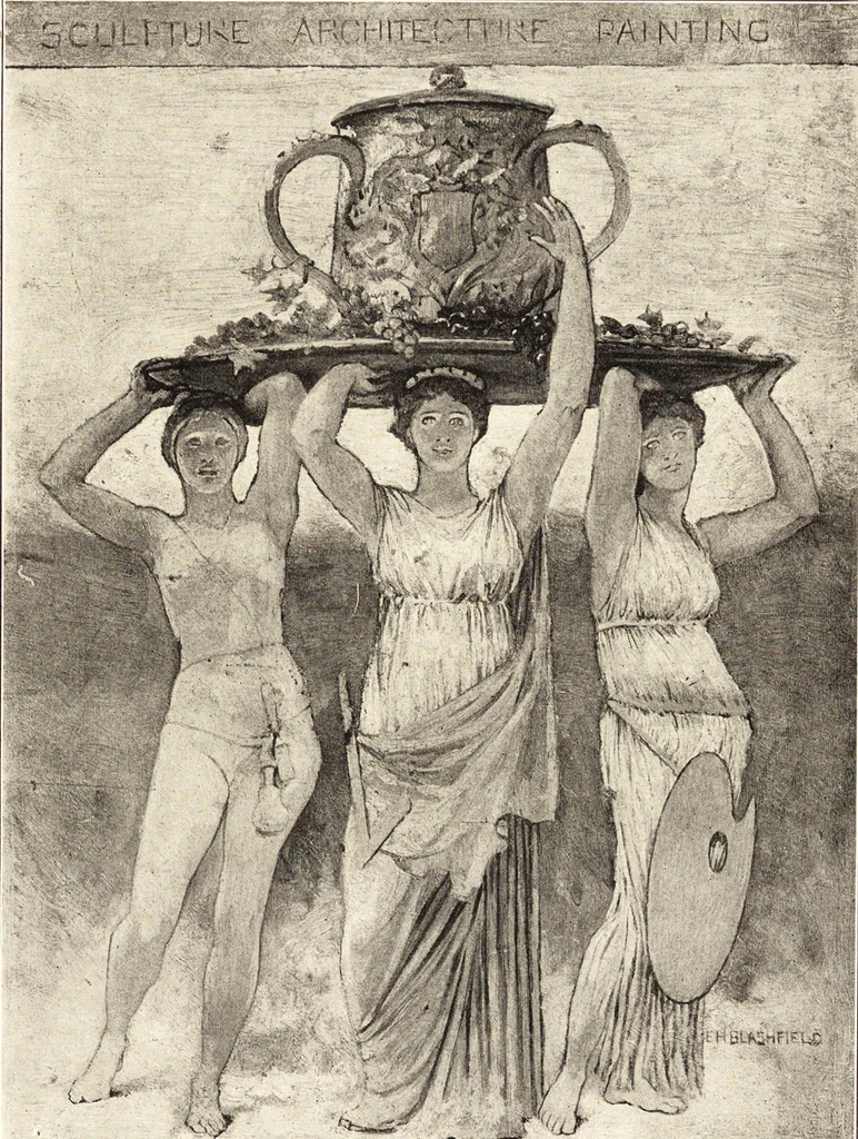 An illustration from Daniel H. Burnham, architect, planner of cities, 1921, leaf 146