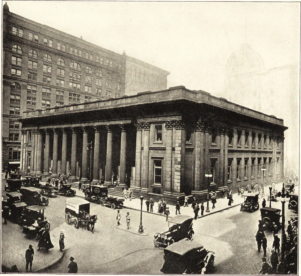 An illustration from Daniel H. Burnham, architect, planner of cities, 1921, leaf 176