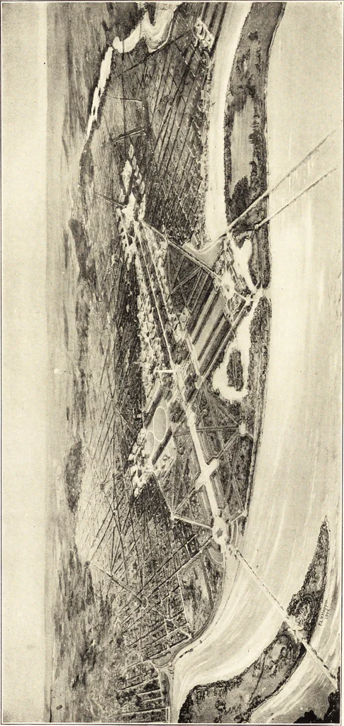 An illustration from Daniel H. Burnham, architect, planner of cities, 1921, leaf 290
