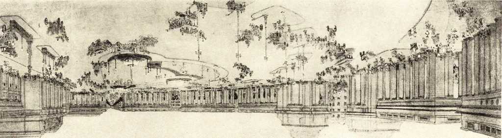 An illustration from Daniel H. Burnham, architect, planner of cities, 1921, leaf 332
