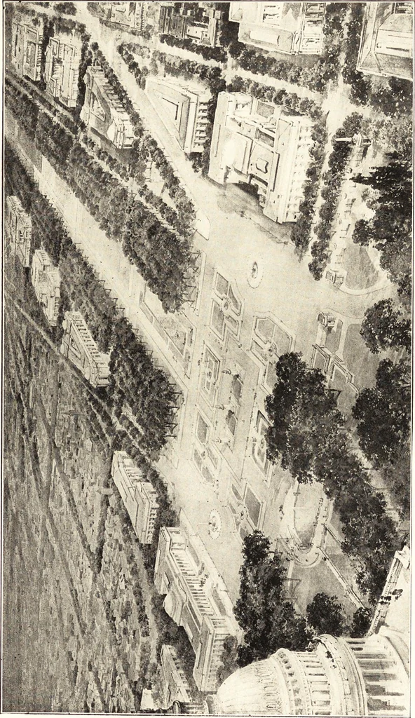 An illustration from Daniel H. Burnham, architect, planner of cities, 1921, leaf 344