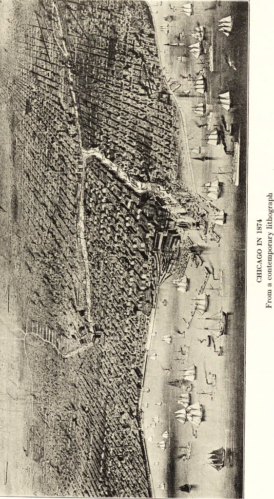 An illustration from Daniel H. Burnham, architect, planner of cities, 1921, leaf 178