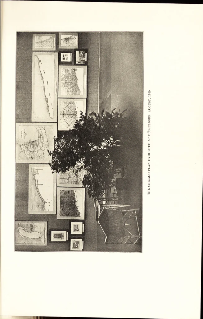 An illustration from Daniel H. Burnham, architect, planner of cities, 1921, leaf 204