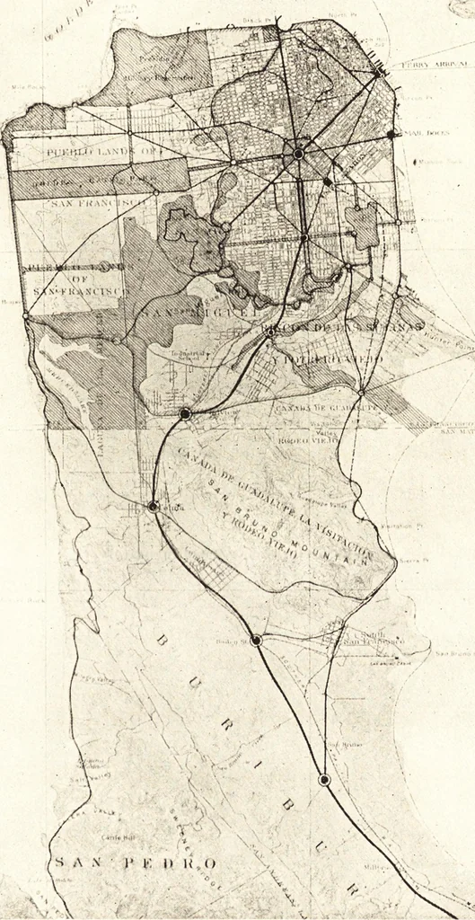 An illustration from Daniel H. Burnham, architect, planner of cities, 1921, leaf 26