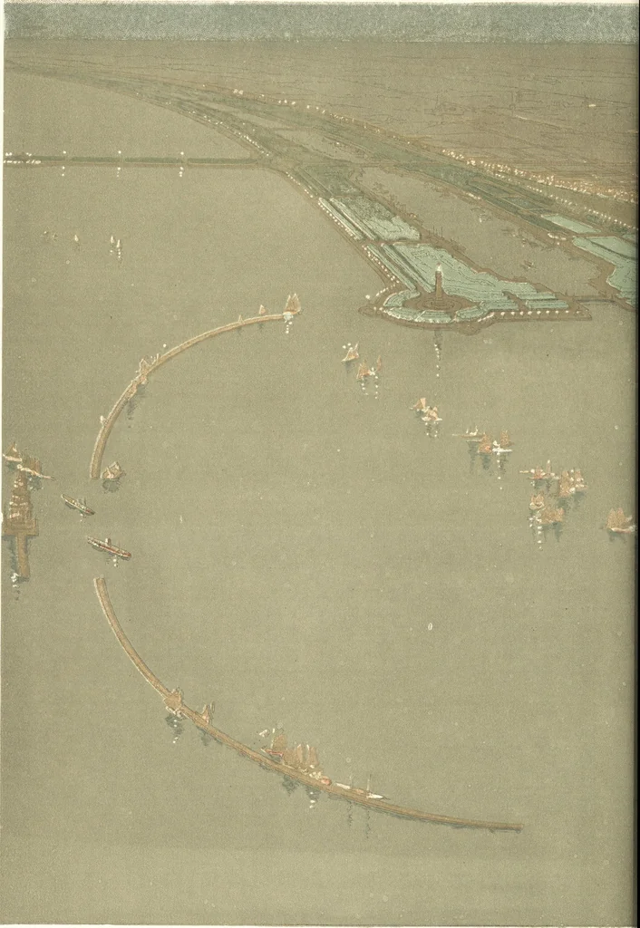 An illustration from Daniel H. Burnham, architect, planner of cities, 1921, leaf 279
