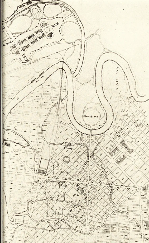 An illustration from Daniel H. Burnham, architect, planner of cities, 1921, leaf 298