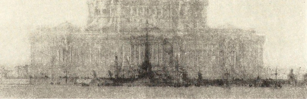 An illustration from Daniel H. Burnham, architect, planner of cities, 1921, leaf 44