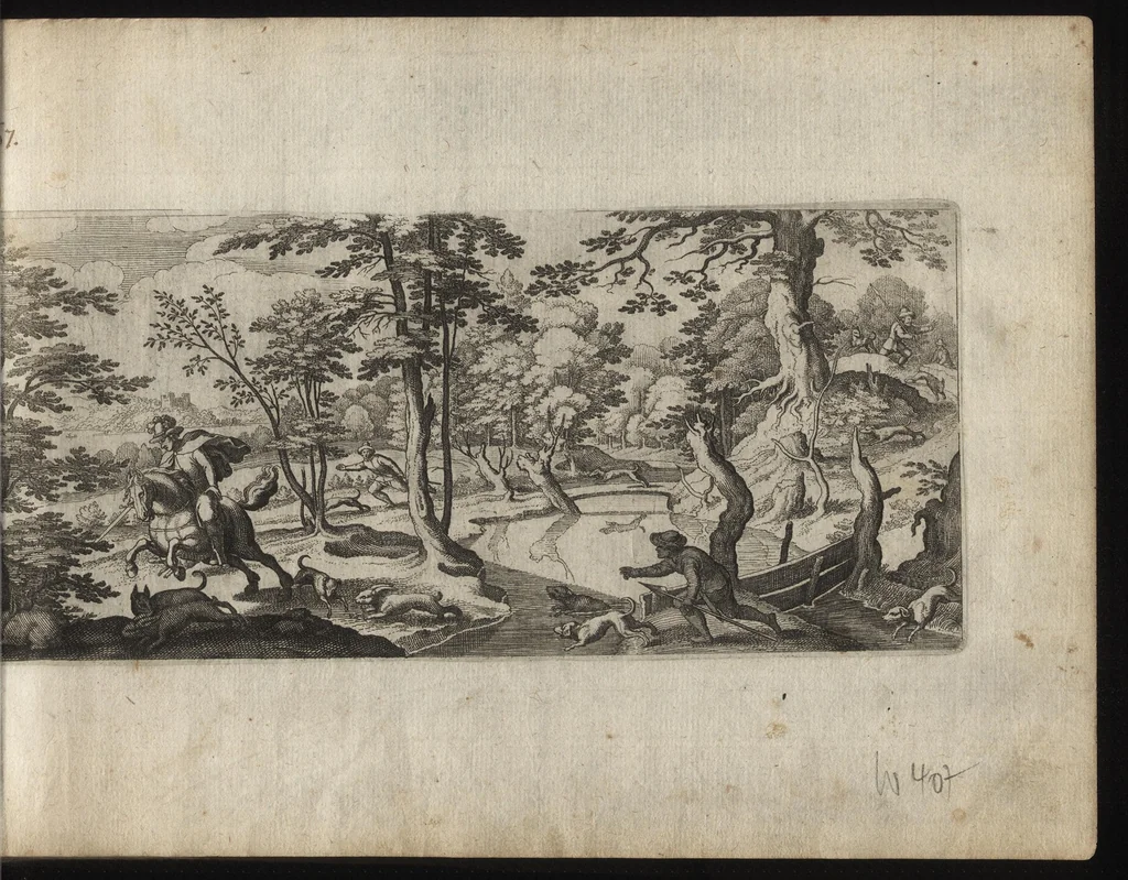 An illustration from Novae regionum aliquot amaenissimarum delineationes, 1625, leaf 136