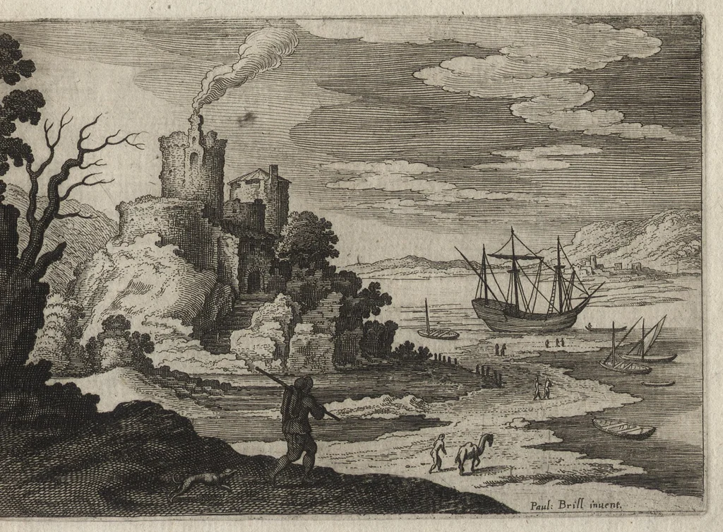 An illustration from Novae regionum aliquot amaenissimarum delineationes, 1625, leaf 176