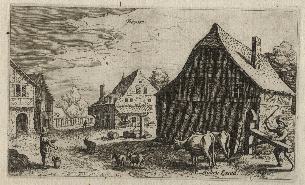An illustration from Novae regionum aliquot amaenissimarum delineationes, 1625, leaf 186