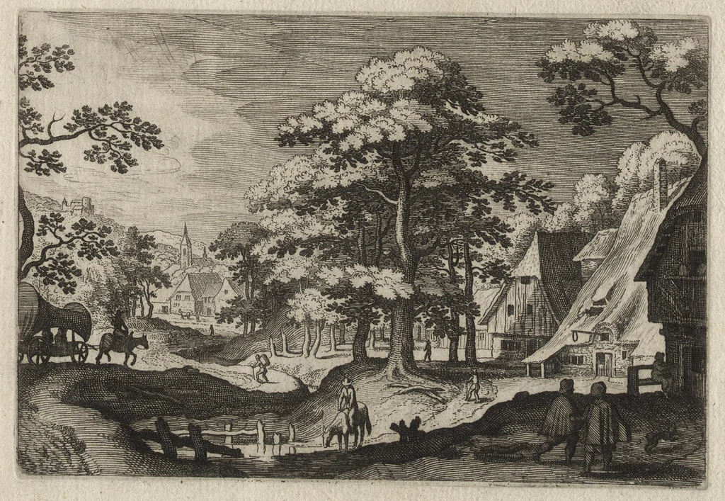 An illustration from Novae regionum aliquot amaenissimarum delineationes, 1625, leaf 202