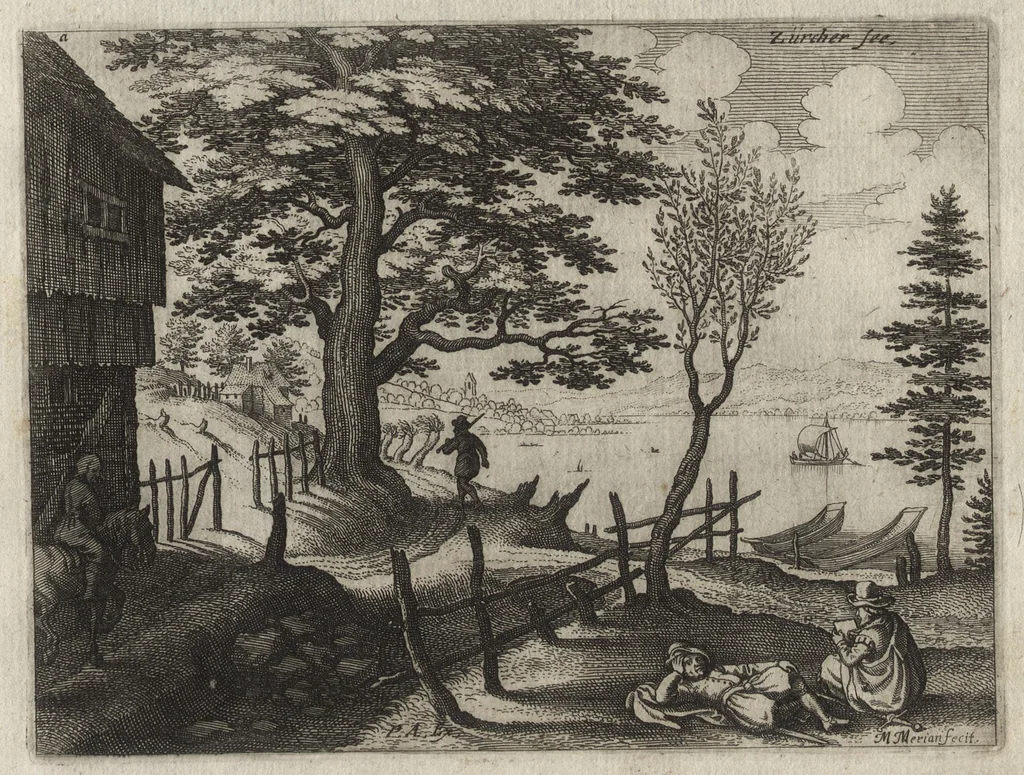 An illustration from Novae regionum aliquot amaenissimarum delineationes, 1625, leaf 220