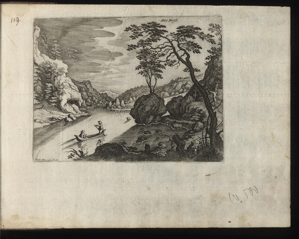 An illustration from Novae regionum aliquot amaenissimarum delineationes, 1625, leaf 240