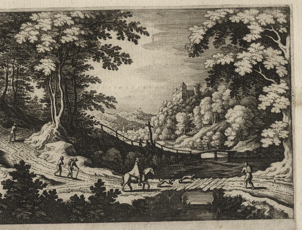 An illustration from Novae regionum aliquot amaenissimarum delineationes, 1625, leaf 262