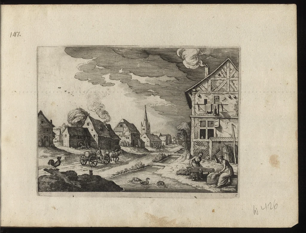 An illustration from Novae regionum aliquot amaenissimarum delineationes, 1625, leaf 296