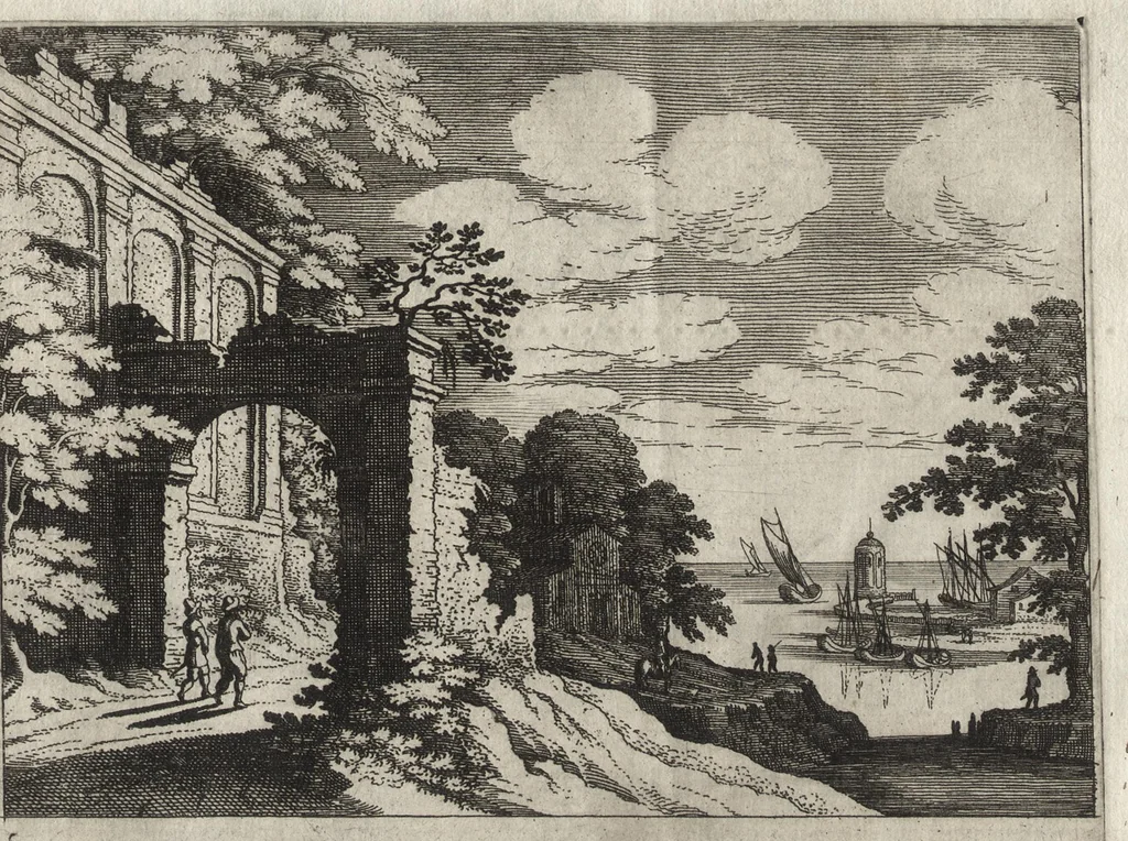 An illustration from Novae regionum aliquot amaenissimarum delineationes, 1625, leaf 342