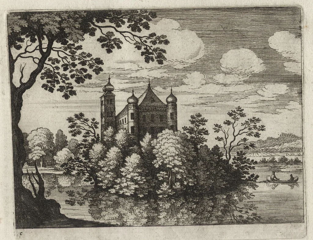 An illustration from Novae regionum aliquot amaenissimarum delineationes, 1625, leaf 350