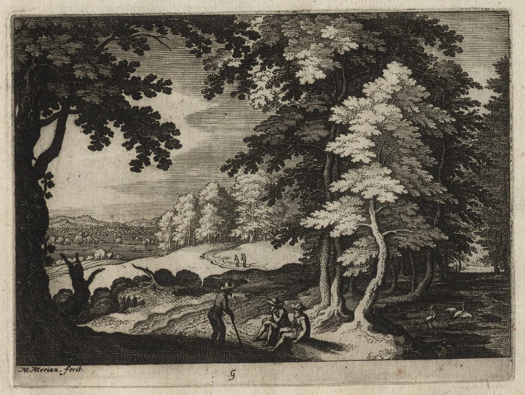 An illustration from Novae regionum aliquot amaenissimarum delineationes, 1625, leaf 358