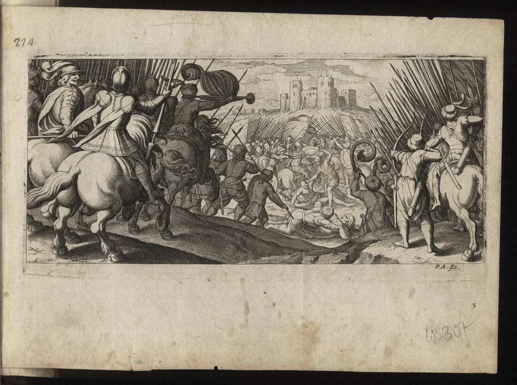 An illustration from Novae regionum aliquot amaenissimarum delineationes, 1625, leaf 450