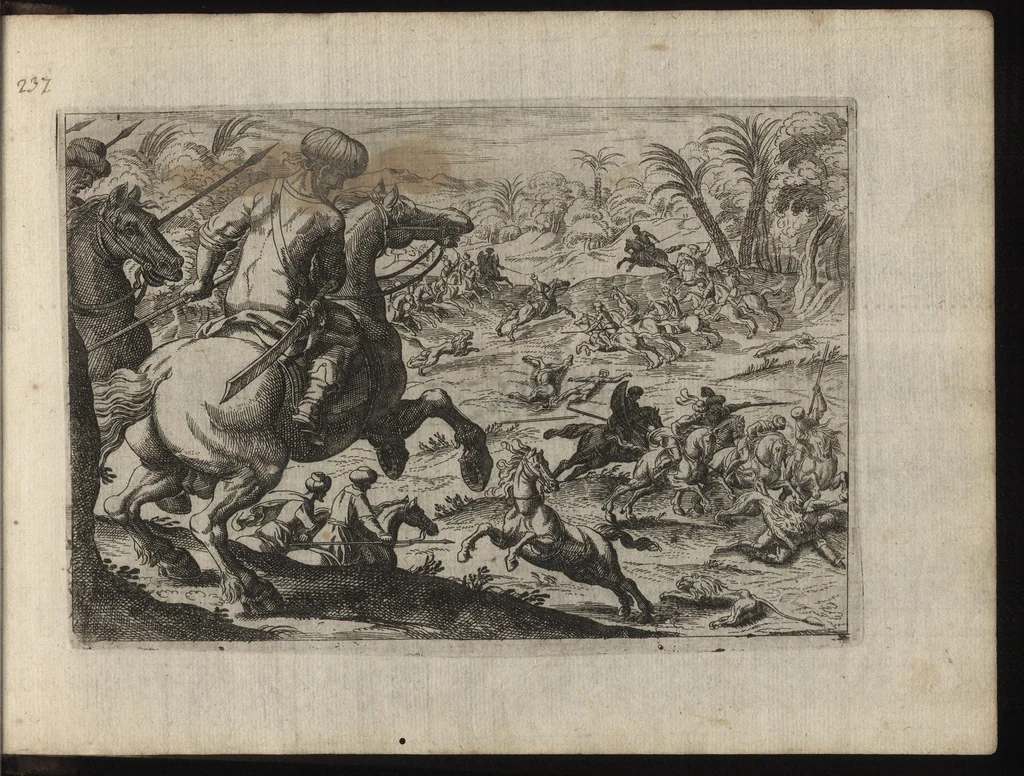 An illustration from Novae regionum aliquot amaenissimarum delineationes, 1625, leaf 476