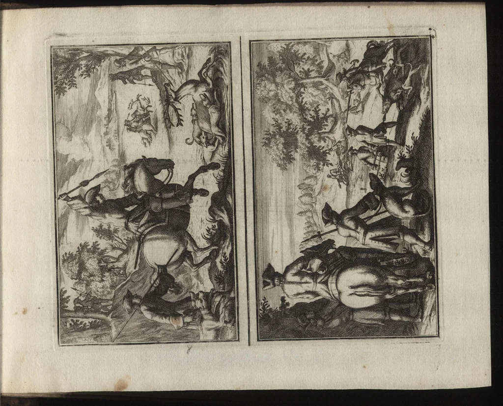 An illustration from Novae regionum aliquot amaenissimarum delineationes, 1625, leaf 506