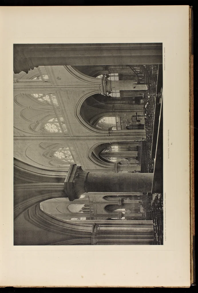 An illustration from Die baukunst Frankreichs, 1896, leaf 110