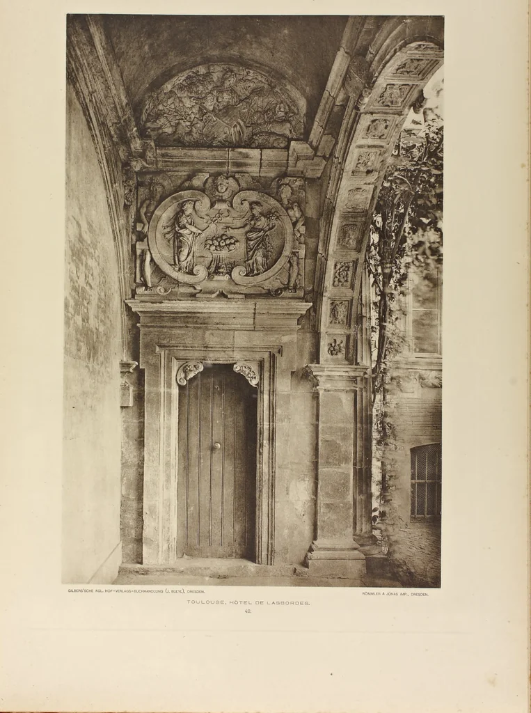 An illustration from Die baukunst Frankreichs, 1896, leaf 126