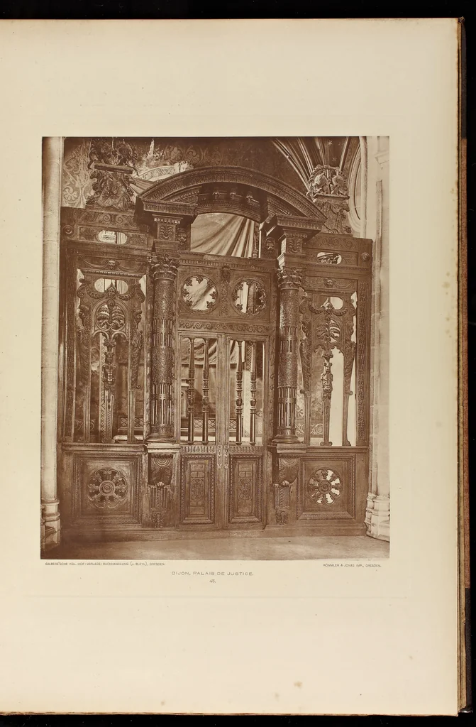 An illustration from Die baukunst Frankreichs, 1896, leaf 132