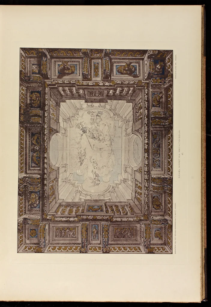 An illustration from Die baukunst Frankreichs, 1896, leaf 136