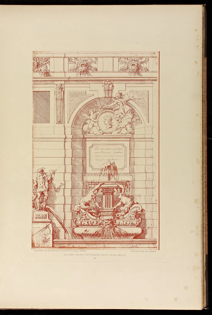 An illustration from Die baukunst Frankreichs, 1896, leaf 138