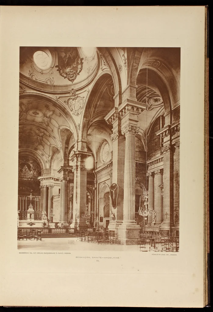 An illustration from Die baukunst Frankreichs, 1896, leaf 142