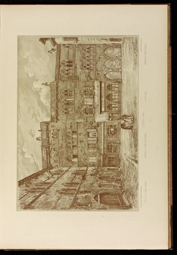 An illustration from Die baukunst Frankreichs, 1896, leaf 160