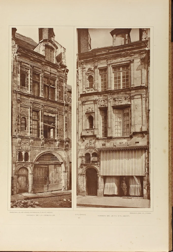 An illustration from Die baukunst Frankreichs, 1896, leaf 176