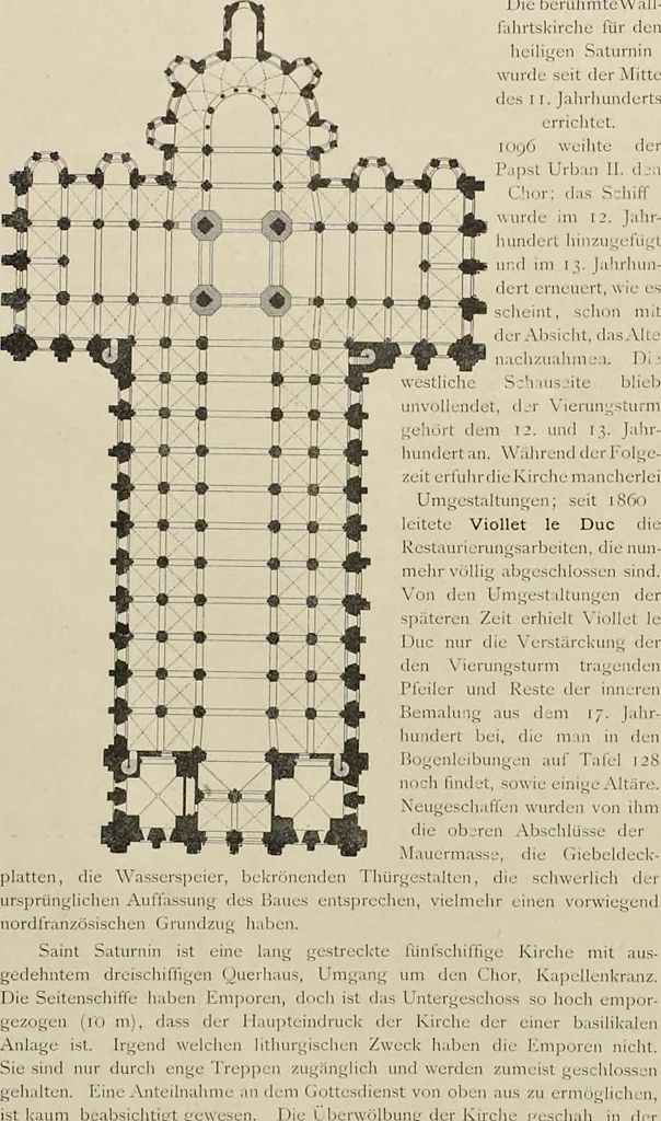 An illustration from Die baukunst Frankreichs, 1896, leaf 19