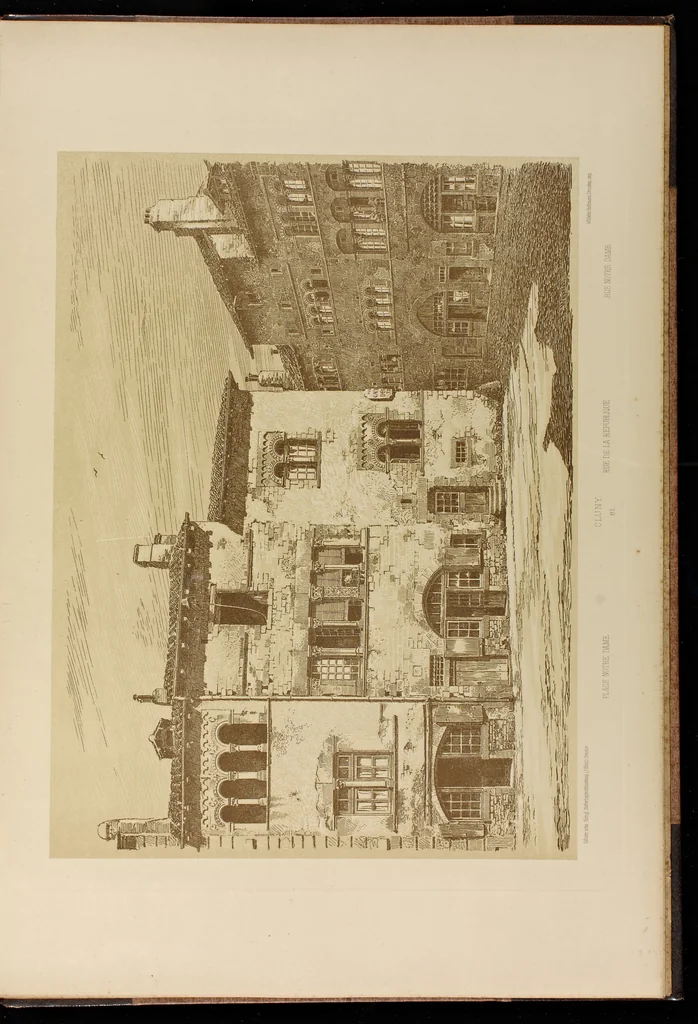 An illustration from Die baukunst Frankreichs, 1896, leaf 204