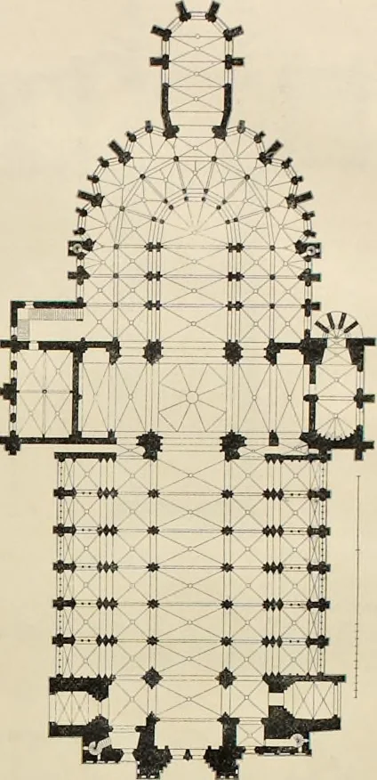 An illustration from Die baukunst Frankreichs, 1896, leaf 21