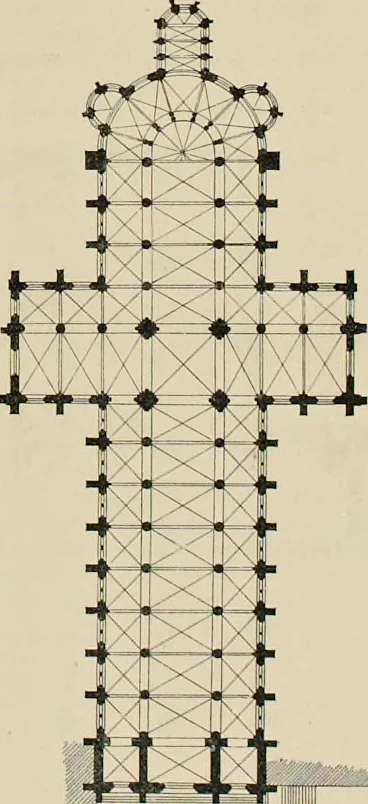An illustration from Die baukunst Frankreichs, 1896, leaf 21