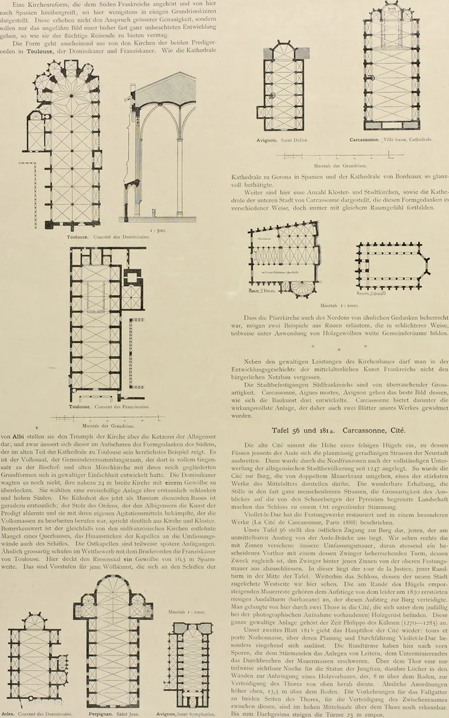 An illustration from Die baukunst Frankreichs, 1896, leaf 29