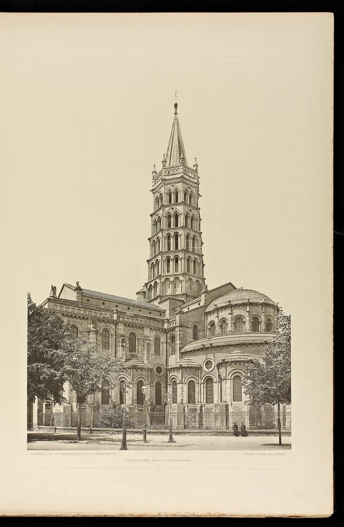 An illustration from Die baukunst Frankreichs, 1896, leaf 50