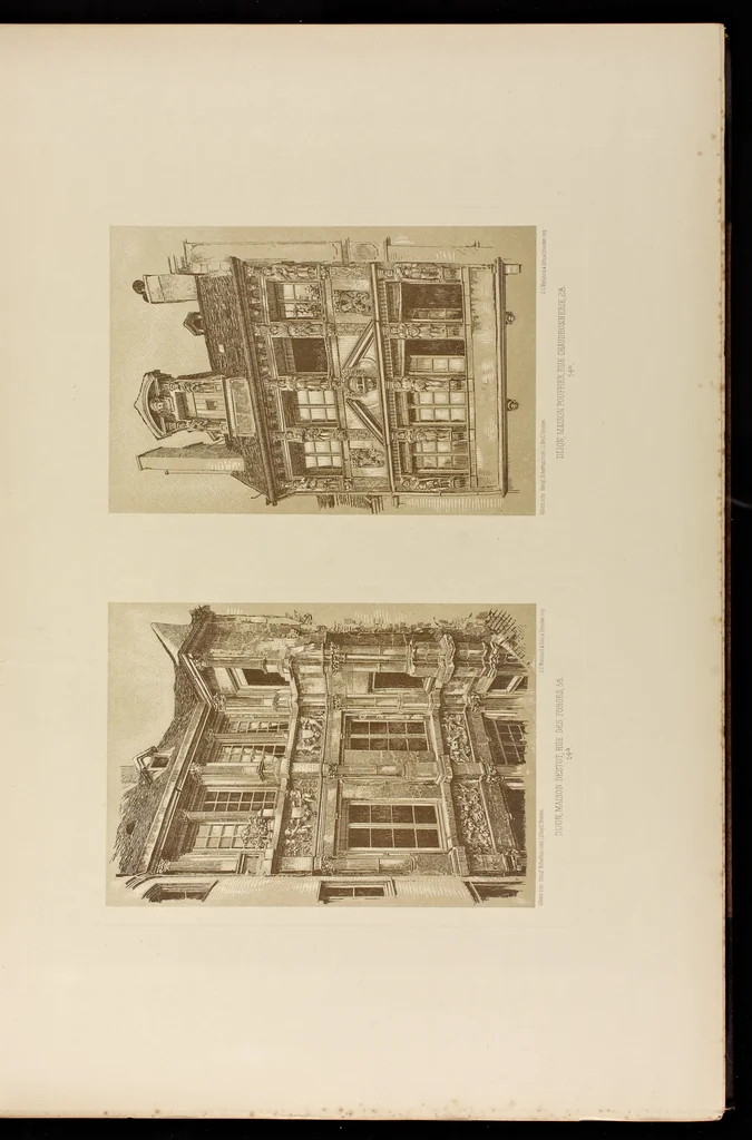 An illustration from Die baukunst Frankreichs, 1896, leaf 70