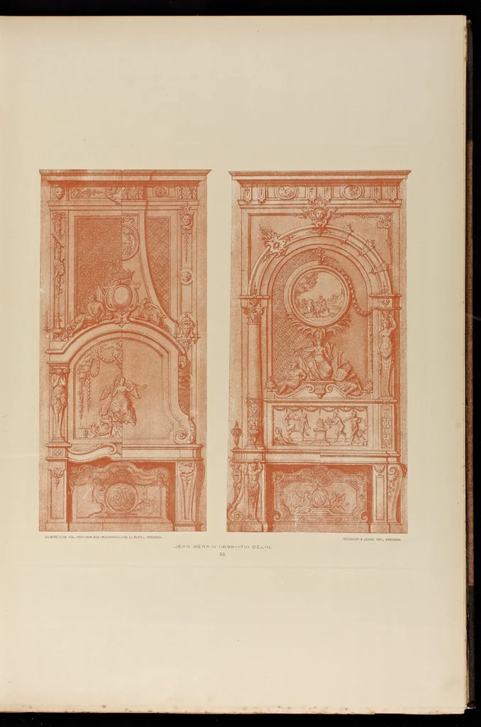 An illustration from Die baukunst Frankreichs, 1896, leaf 86