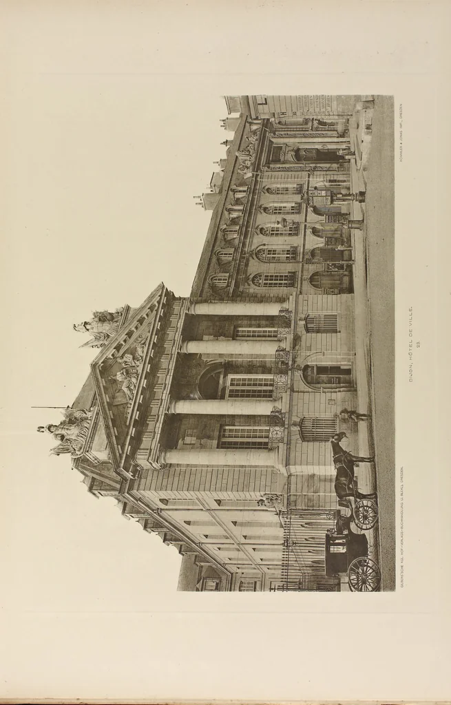 An illustration from Die baukunst Frankreichs, 1896, leaf 88