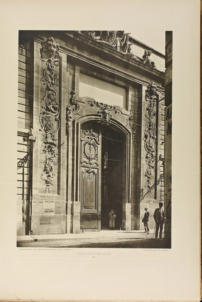 An illustration from Die baukunst Frankreichs, 1896, leaf 90