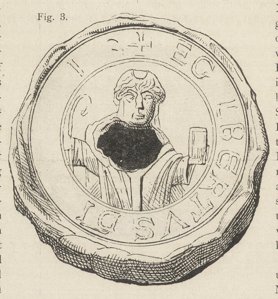 An illustration from Zeitschrift für christliche kunst .., 1888, leaf 289