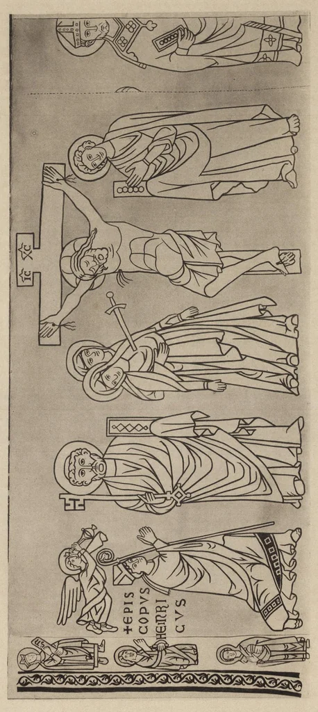 An illustration from Zeitschrift für christliche kunst .., 1888, leaf 294