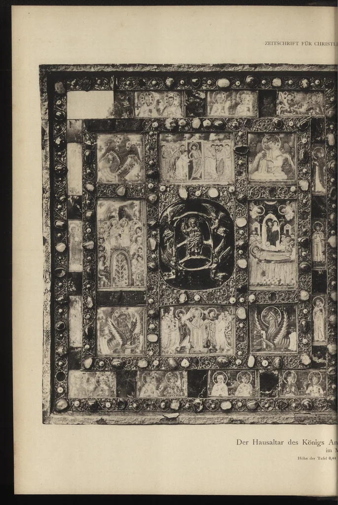 An illustration from Zeitschrift für christliche kunst .., 1888, leaf 69