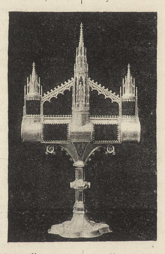 An illustration from Zeitschrift für christliche kunst .., 1888, leaf 83