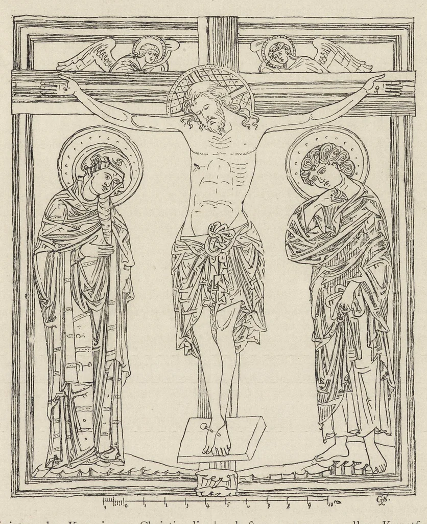 An illustration from Zeitschrift für christliche Kunst .., 1888, leaf 100