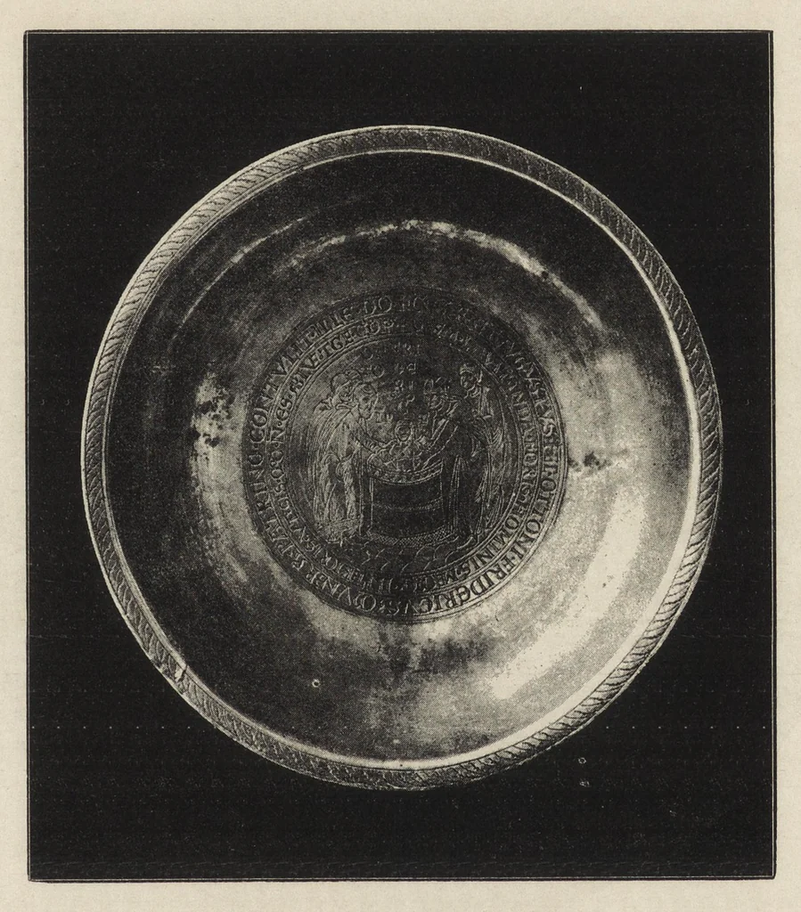 An illustration from Zeitschrift für christliche Kunst .., 1888, leaf 262